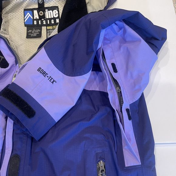 Alpine Design Women’s Gore-Tex Purple Ski Jacket Size Large EUC - Picture 12 of 14